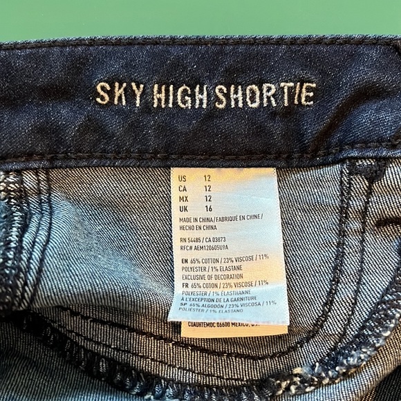 American Eagle high waisted denim shorts - Picture 4 of 4